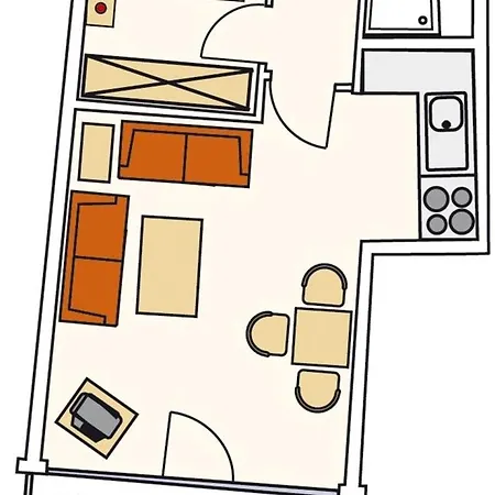 Strandidyll, 64 - Typ A1s Apartment Groemitz